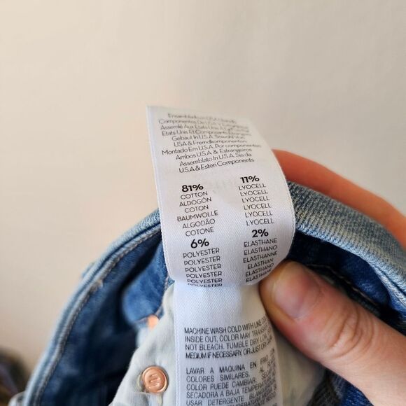 NWT MOTHER Looker Ankle Fray sz 32 - Picture 6 of 12